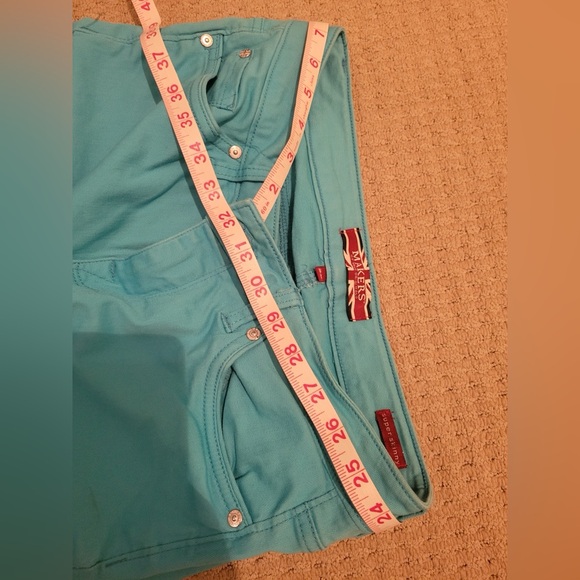 teal jeans - Picture 5 of 5